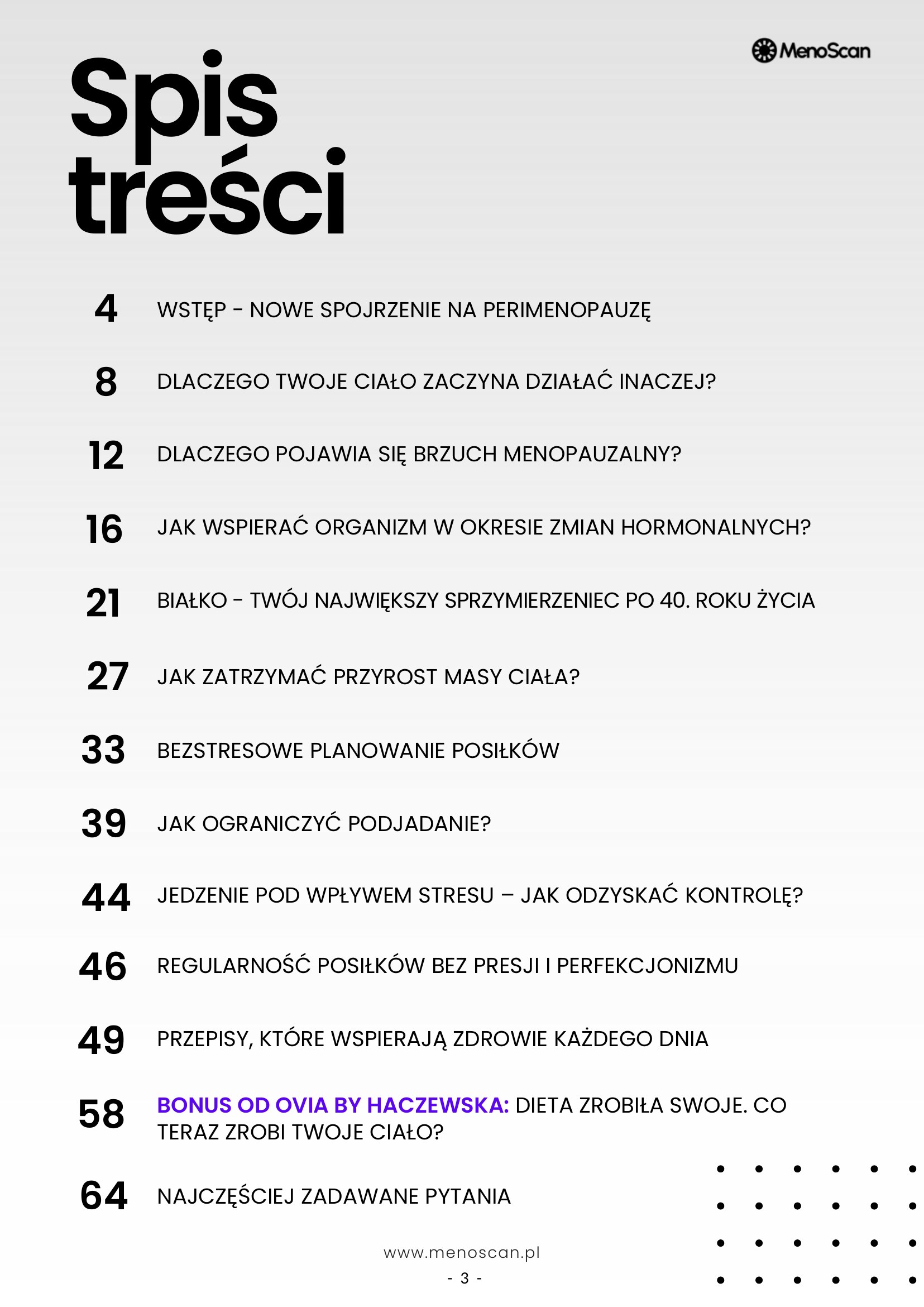 Spis treści e-booka „Jem tak samo, a tyję” — podgląd strony